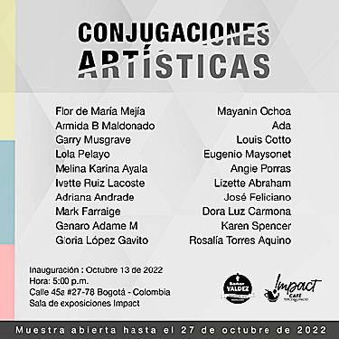Exhibition in Bogotá, Colombia, October 2022